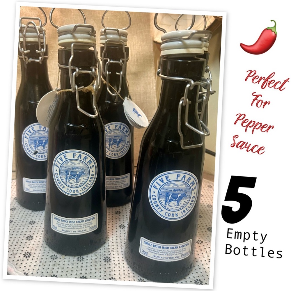 Black Glass Bottles for Home Party Supplies
